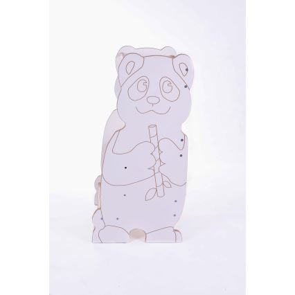 Lärplattform PANDA vit/lönn