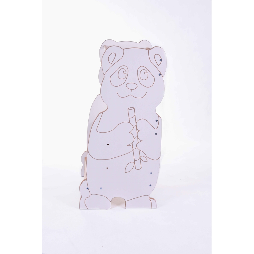 Lärplattform PANDA vit/lönn