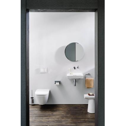 LAUFEN H3840610040001 - Väggmonterad WC-borste NIARA i polerad krom