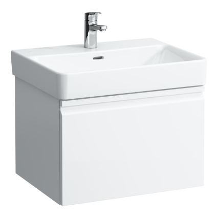 LAUFEN H8109630001041 - Tvättställ för bänkskiva/väggmontering PRO 60x46,5 cm keramik/vit