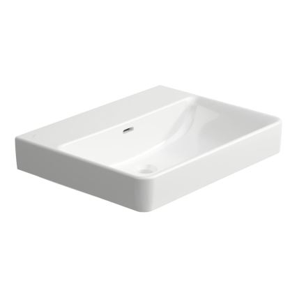 LAUFEN H8109630001091 - Tvättställ för bänkskiva/väggmontering PRO 60x46,5 cm keramik/vit