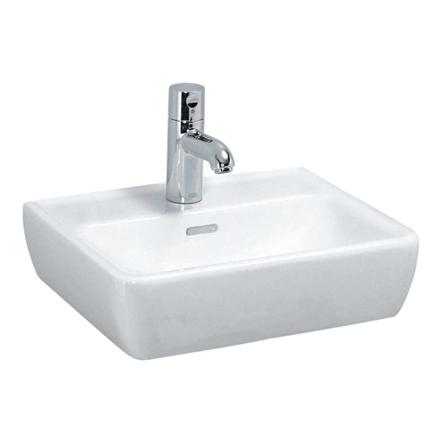 LAUFEN H8119510001041 - Tvättställ för bänkskiva/väggmonterat PRO 45x34 cm keramik/vit