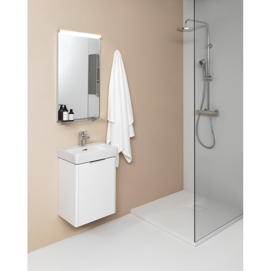 LAUFEN H8159610001041 - PRO tvättställ för bänkskiva/väggmontering 45x34 cm keramik/vit