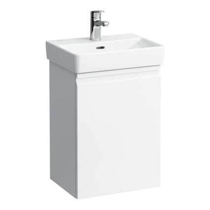 LAUFEN H8159610001041 - PRO tvättställ för bänkskiva/väggmontering 45x34 cm keramik/vit