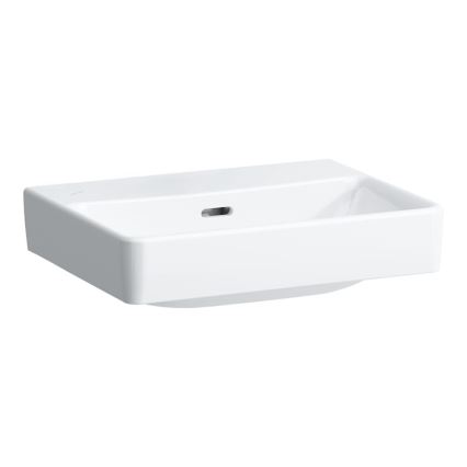 LAUFEN H8159610001041 - PRO tvättställ för bänkskiva/väggmontering 45x34 cm keramik/vit
