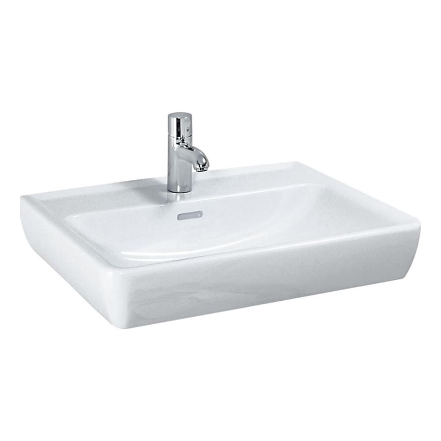 LAUFEN H8189520001041 - Tvättställ för bänkskiva/väggmontering PRO 60x48 cm keramik/vit