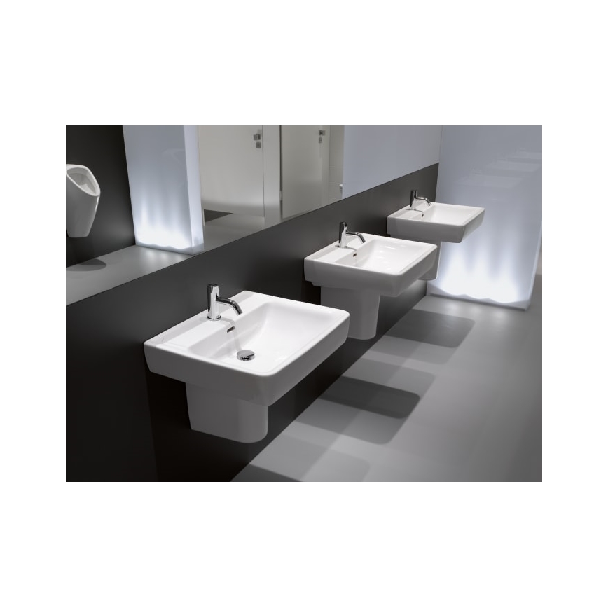 LAUFEN H8189530001041 - Tvättställ för bänkskiva/väggmontering PRO 65x48 cm keramik/vit