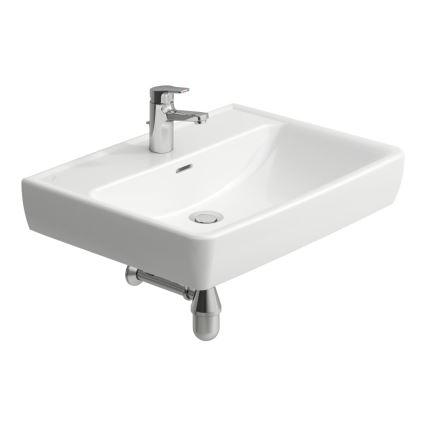 LAUFEN H8189530001041 - Tvättställ för bänkskiva/väggmontering PRO 65x48 cm keramik/vit