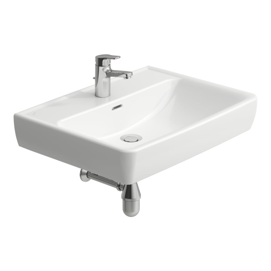 LAUFEN H8189530001041 - Tvättställ för bänkskiva/väggmontering PRO 65x48 cm keramik/vit