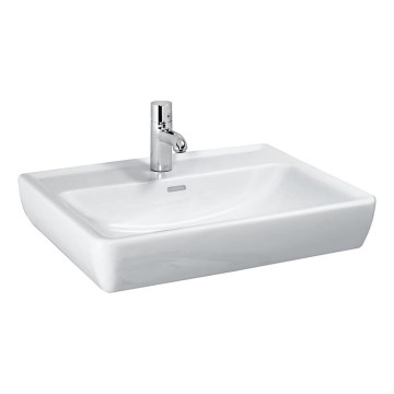 LAUFEN H8189530001041 - Tvättställ för bänkskiva/väggmontering PRO 65x48 cm keramik/vit