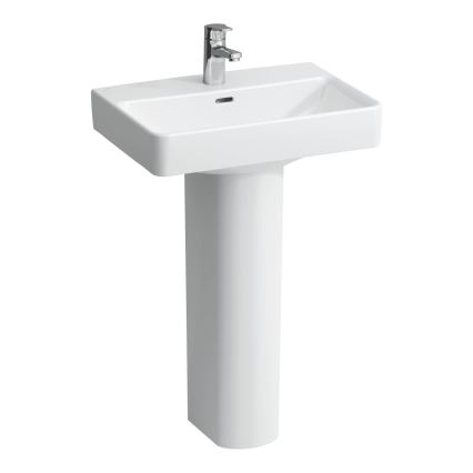 LAUFEN H8189580001041 - Tvättställ för bänkskiva/väggmontering PRO 55x38 cm keramik/vit