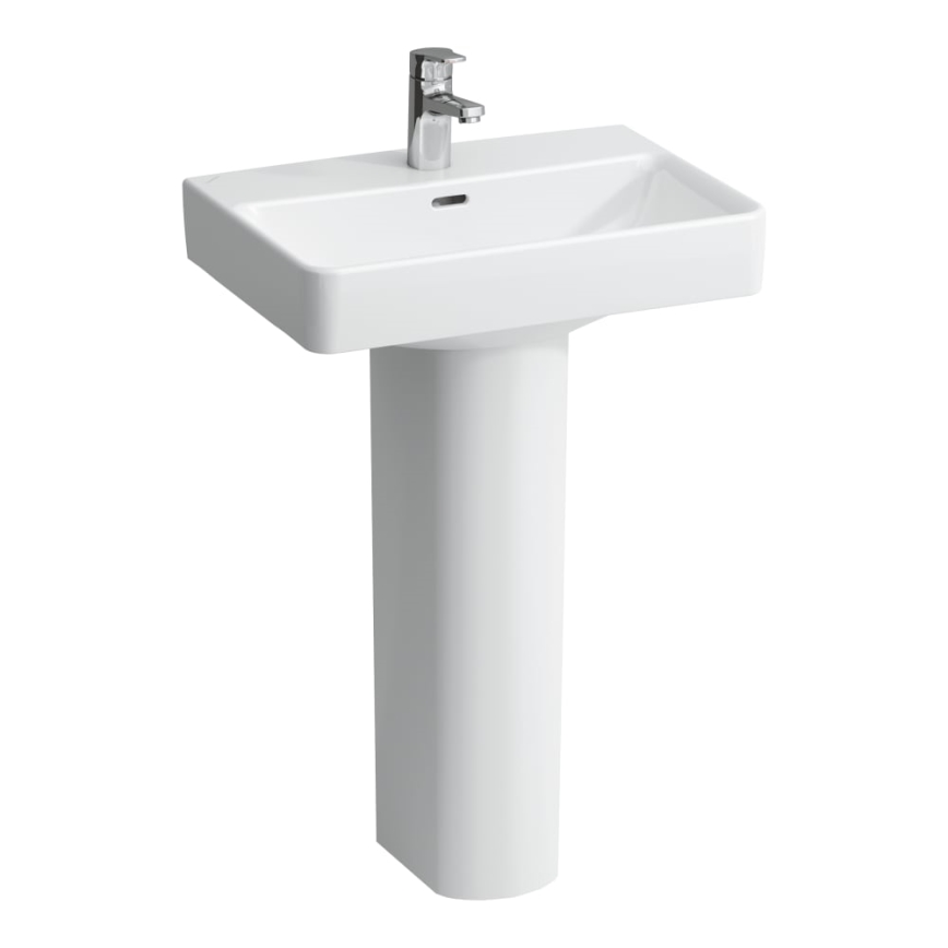 LAUFEN H8189580001041 - Tvättställ för bänkskiva/väggmontering PRO 55x38 cm keramik/vit