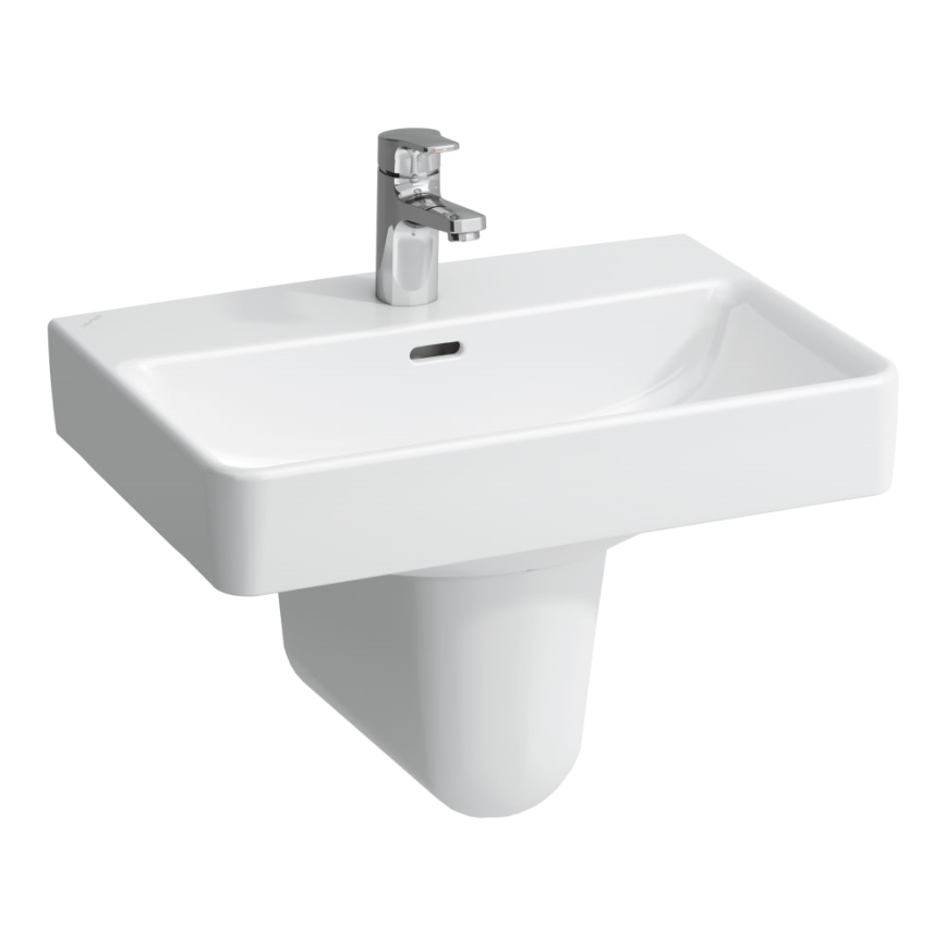 LAUFEN H8189580001041 - Tvättställ för bänkskiva/väggmontering PRO 55x38 cm keramik/vit