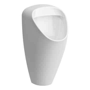 LAUFEN H8410610000001 - Urinal CAPRINO med bakre avlopp och inre vattenanslutning, keramik/vit