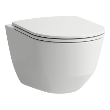 LAUFEN H8669570000001 - Vägghängd toalett PRO keramik/vit + WC-sits SoftClose PRO duroplast/vit