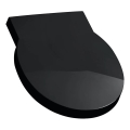 LAUFEN H8942820200001 - Lock till urinal SoftClose VAL duroplast/högblank svart