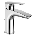 LAUFEN HF500701100000 - Tvättställsblandare med bottenventil och överfyllnad LAURIN 16,2 cm blank krom