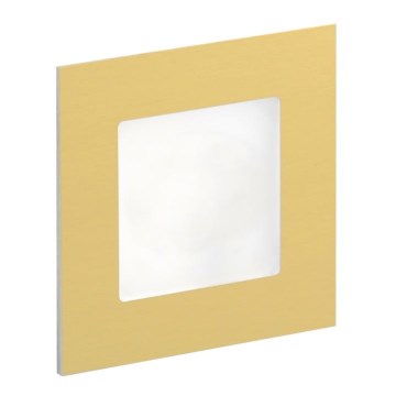 LDST AN-01-SZ-BC9 - LED-trappbelysning ANGEL 9xLED/1,2W/230V guld 3500K