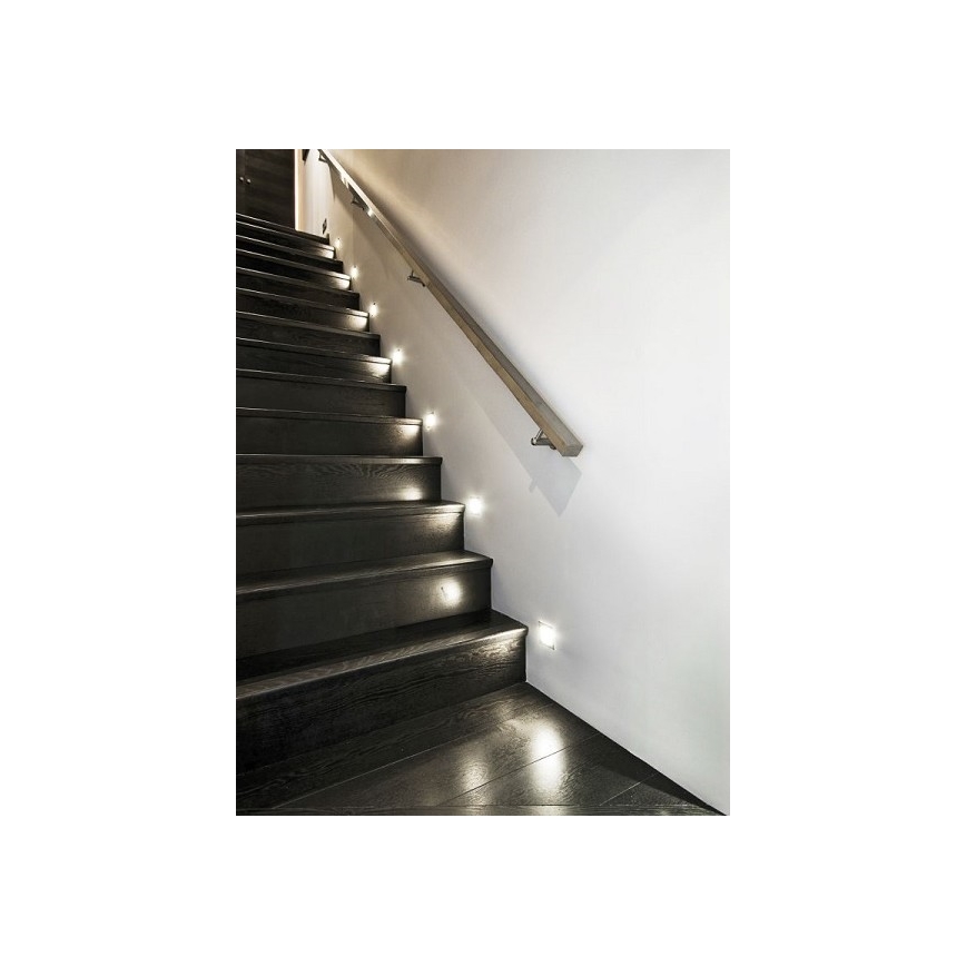 LDST DI-01-B-BZ12 - LED Trappbelysning DIANA LED/1,2W/230V vit 6500K