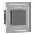 LDST SP-01-SC-BZ8- LED Trappljus SPACE 8xLED/1,2W/230V matt svart
