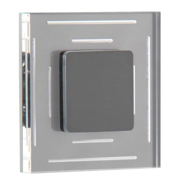 LDST SP-01-SC-BZ8- LED Trappljus SPACE 8xLED/1,2W/230V matt svart