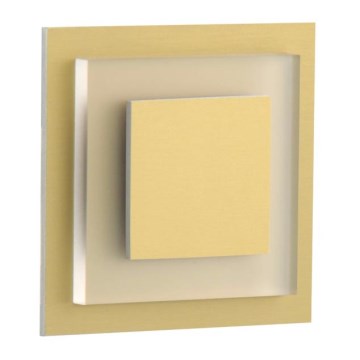 LDST SU-01-SZ-BC8 - LED Trappljus SUNNY 8xLED/1,2W/230V guld 3500K