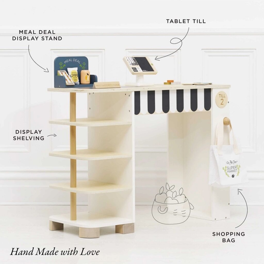 Le Toy Van - Marknadsstand med kassa och tillbehör