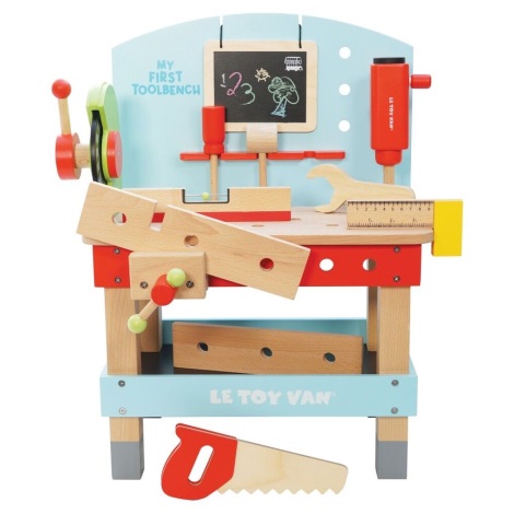 Le Toy Van - Mitt första arbetsbord med verktyg