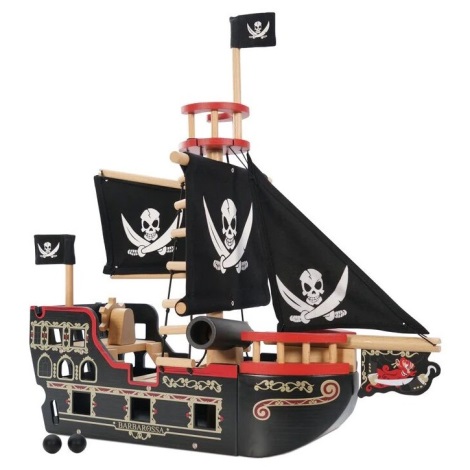 Le Toy Van - Piratskepp Barbarossa