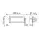 LED Arbetsbelysning Bil EPISTAR LED/180W/10-30V IP67 6000K