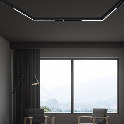 LED-belysning för magnetisk skensystem LED/24W/48V