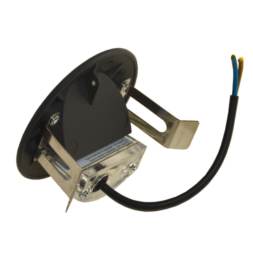 LED-armatur för utomhustrappa UGRA LED/2W/230V 4000K IP54 antracit