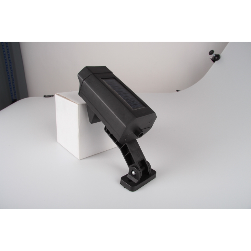 LED-modell av säkerhetskamera med sensor och solpanel LED/5W/5,5V 800 mAh IP65 + fjärrkontroll