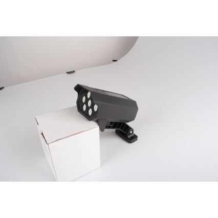LED-modell av säkerhetskamera med sensor och solpanel LED/5W/5,5V 800 mAh IP65 + fjärrkontroll