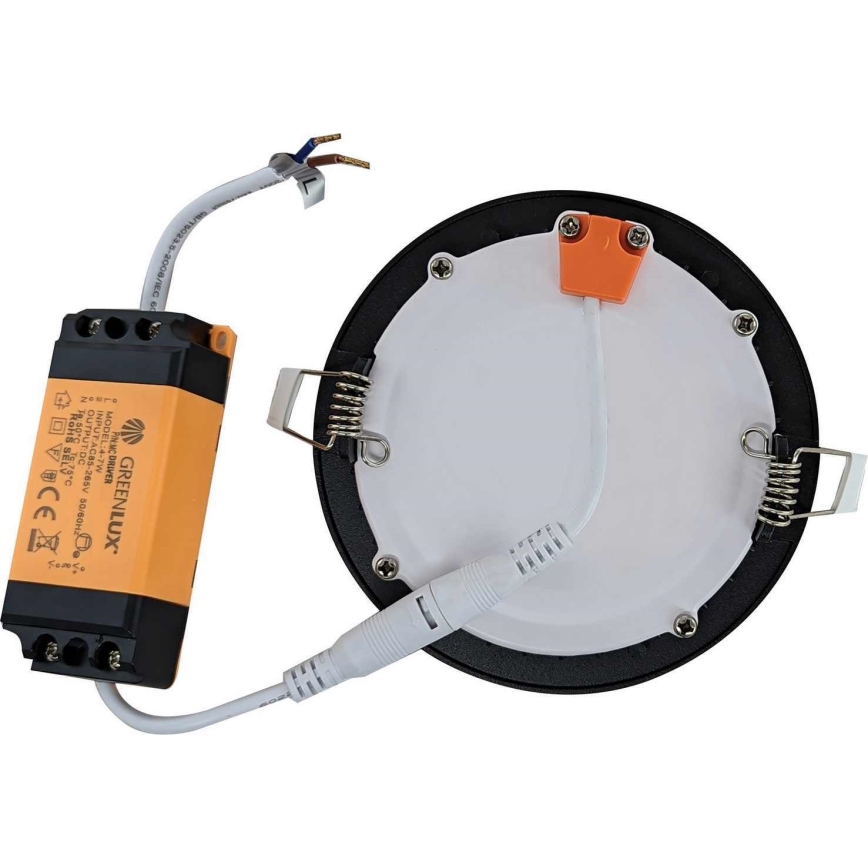 LED badrum upphängd taklampa  VEGA LED/6W/230V 2800K diameter  11,8 cm IP44