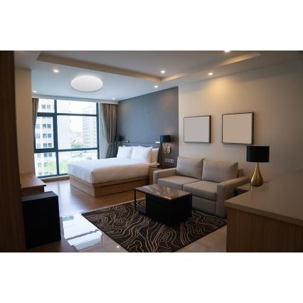 LED Badrumsbelysning tak ADAR LED/17W/230V IP44 4000K