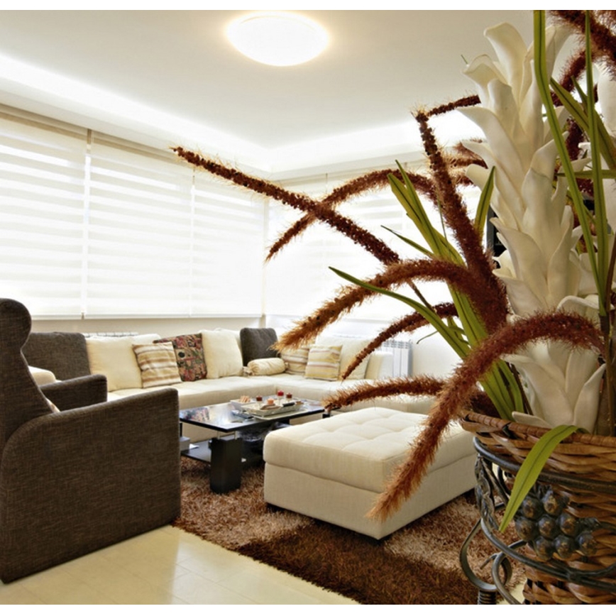 LED Badrumsbelysning tak med sensor VICTOR LED/25W/230V IP44