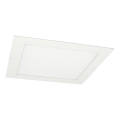 LED Badrumsinfälld armatur VEGA LED/18W/230V 2800K 22,5 cm IP44 snövit