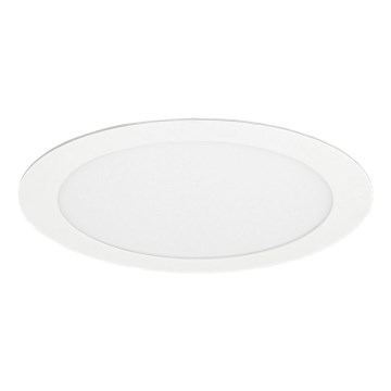 LED Badrumsinfälld armatur VEGA LED/18W/230V 2800K Ø 22,5 cm IP44 snövit