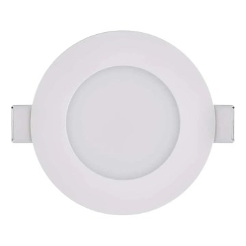 LED Badrumsinfälld taklampa LORI LED/4,5W/230V IP65 2700/4000K Ø 8,5 cm vit
