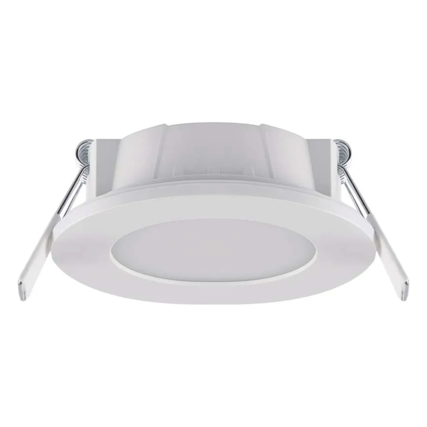 LED Badrumsinfälld taklampa LORI LED/4,5W/230V IP65 2700/4000K Ø 8,5 cm vit