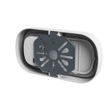 LED Badrumsvägglampa PASTILO LED/10W/230V 2700/4000/6000K IK10 IP54 vit oval