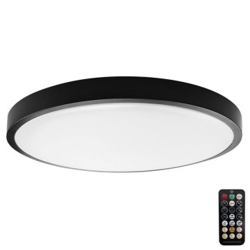 LED Badrumsplafond med sensor SAMSUNG CHIP LED/24W/230V IP44 4000K Ø 35 cm + fjärrkontroll