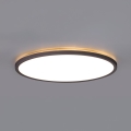 LED Badrumsplafond NIVERA LED/12W/230V IP54 3000/4000/6000K Ø 22,5 cm svart