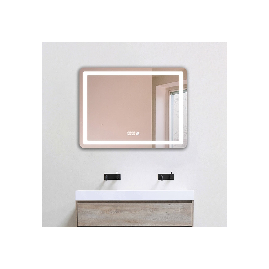 LED Dimbart badrumsspegel med bakgrundsbelysning LED/20W/230V 4000K IP44