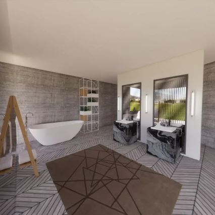 LED Badrumsspegelbelysning LED/15W/230V 4000K IP44