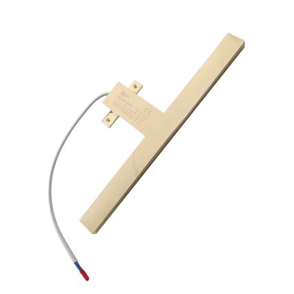 LED Badrumsspegelbelysning LED/5W/230V 4000K 30 cm IP44 matt guld