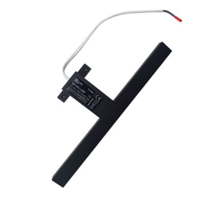 LED Badrumsspegelbelysning LED/8W/230V 4000K 50 cm IP44 svart