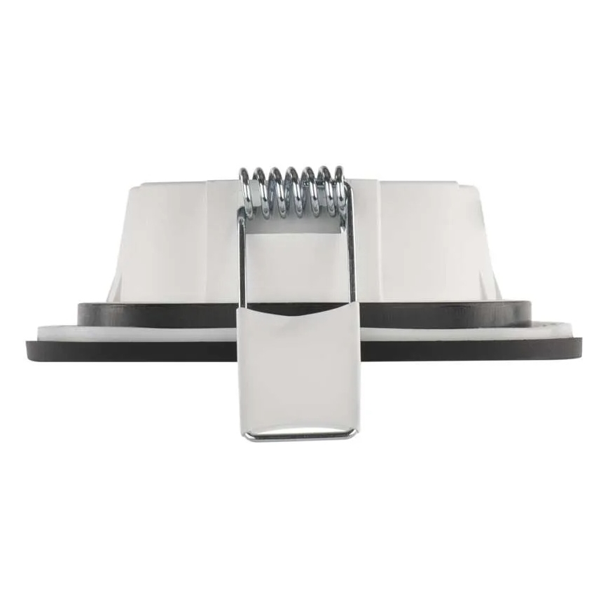 LED Badrumsinfälld taklampa LORI LED/4,5W/230V IP65 2700/4000K Ø 8,5 cm svart