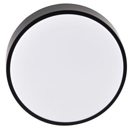 LED badrumstakbelysning  RENE LED/15W/230V IP44 svart